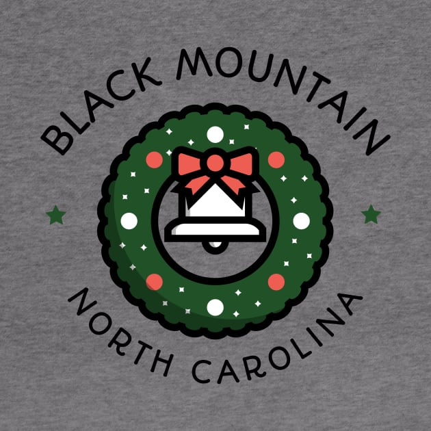 Black Mountain, North Carolina Christmas by Mountain Morning Graphics